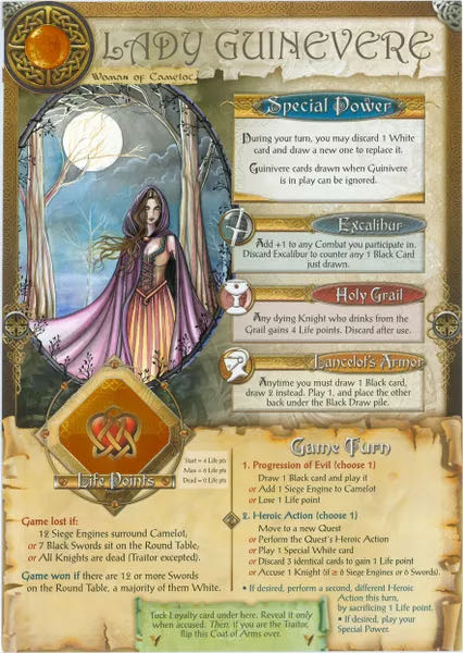 Shadows Over Camelot  (3-7) board game collectible [Barcode 9780975277386] - Main Image 4