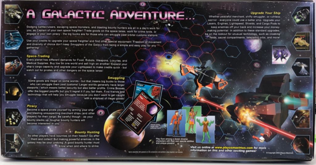 Smugglers Of The Galaxy  (2-6) board game collectible [Barcode 9780975340004] - Main Image 2