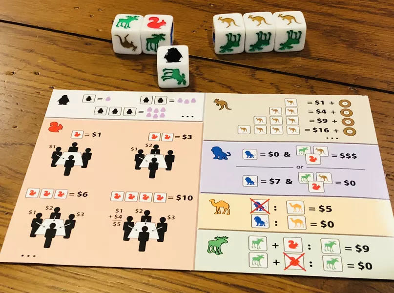 Fistful of Penguins, A  (1-6) board game collectible [Barcode 9780979248368] - Main Image 4