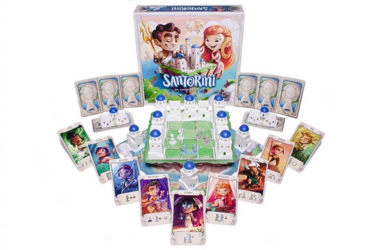 Santorini  (2-4) board game collectible [Barcode 9780992126841] - Main Image 4