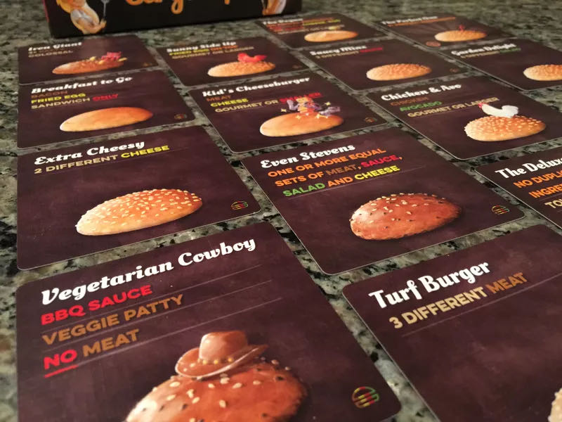 Burger Up  (2-4) board game collectible [Barcode 9780994341242] - Main Image 3