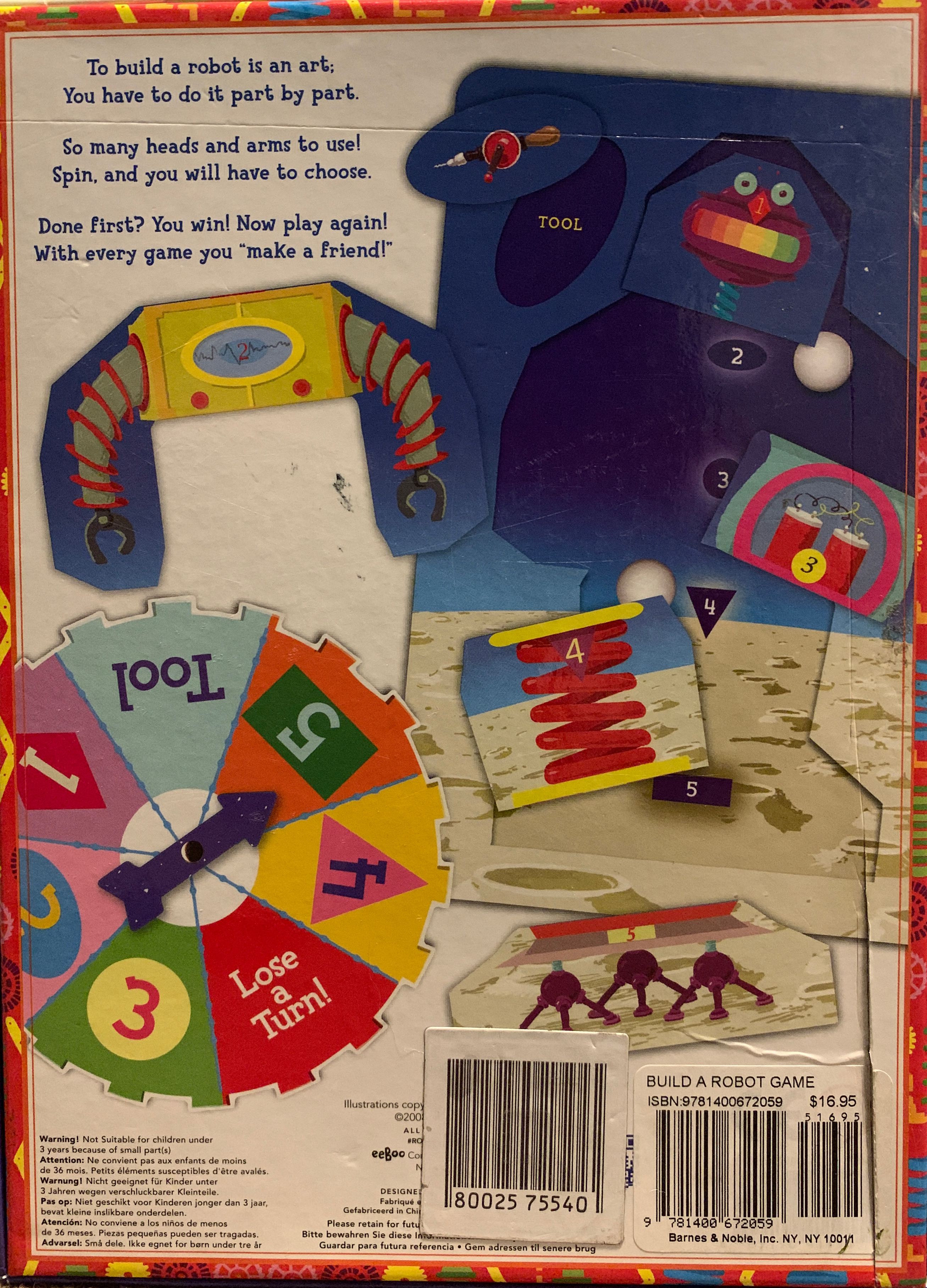 Build a Robot  (2-4) board game collectible [Barcode 9781400672059] - Main Image 2