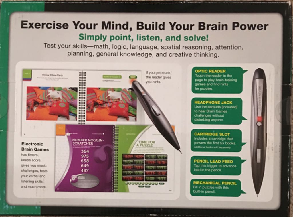Electronic Brain Games  (1) board game collectible [Barcode 9781412798501] - Main Image 2