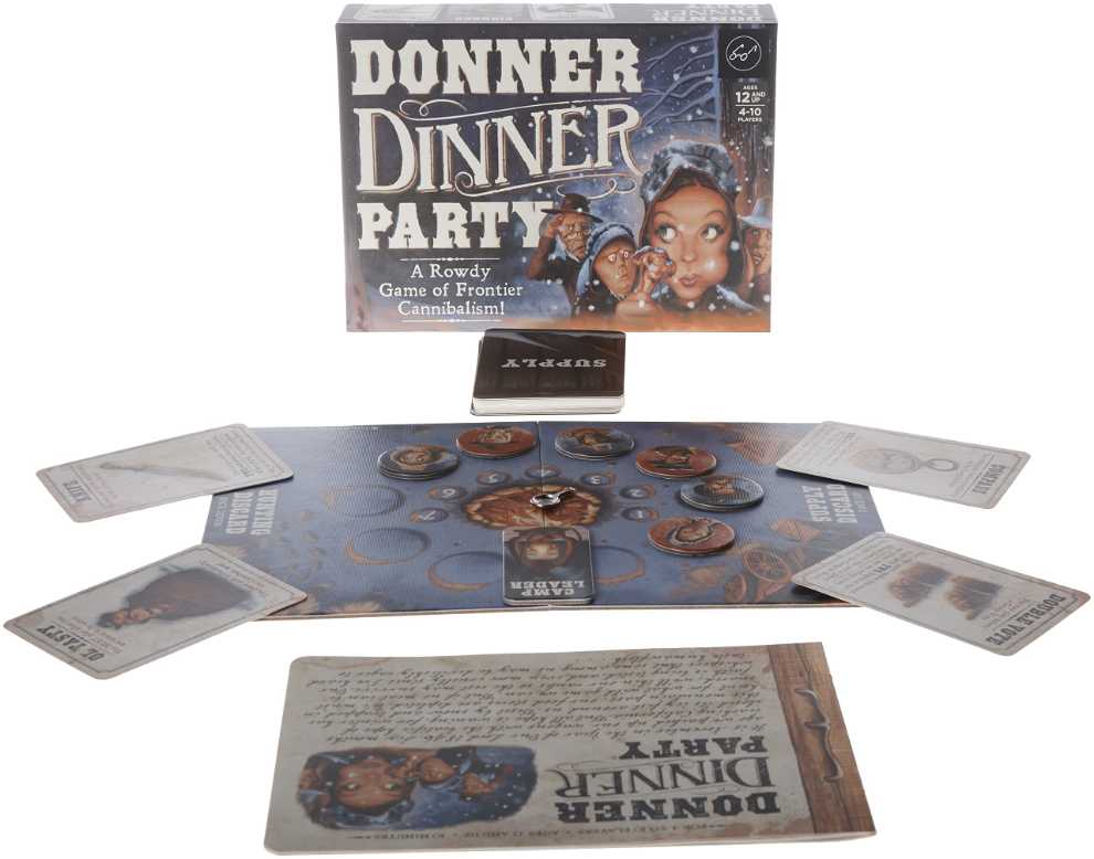 Donner Dinner Party  (4-10) board game collectible [Barcode 9781452162799] - Main Image 2