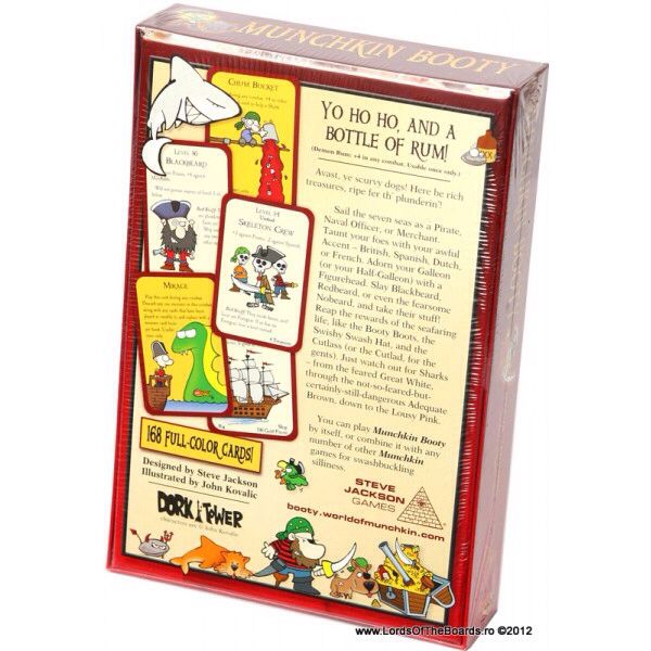 Munchkin Booty  (3-6) board game collectible [Barcode 9781556347832] - Main Image 2