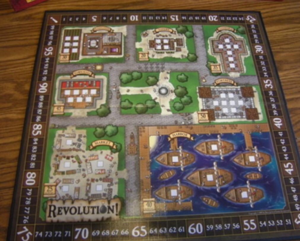 Revolution!  (3-4) board game collectible [Barcode 9781556347931] - Main Image 2