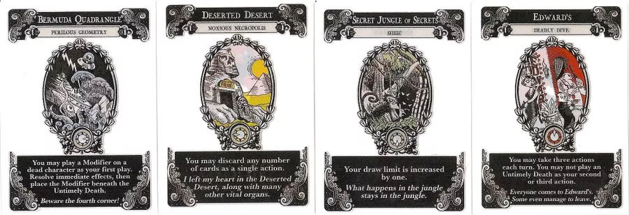 Gloom: Unfortunate Expeditions  (2-5) board game collectible [Barcode 9781589781474] - Main Image 3
