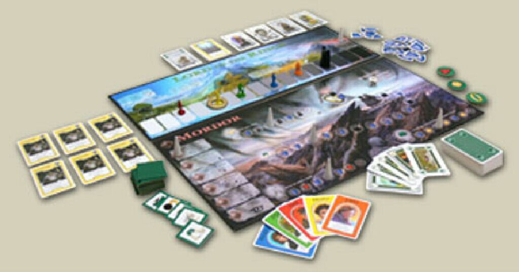 Lord of The Rings (2000)  (2-5) board game collectible [Barcode 9781589940512] - Main Image 2