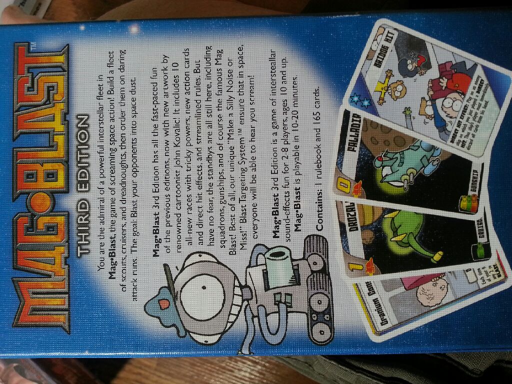 Mag Blast BRING AND BUY   board game collectible [Barcode 9781589942196] - Main Image 2