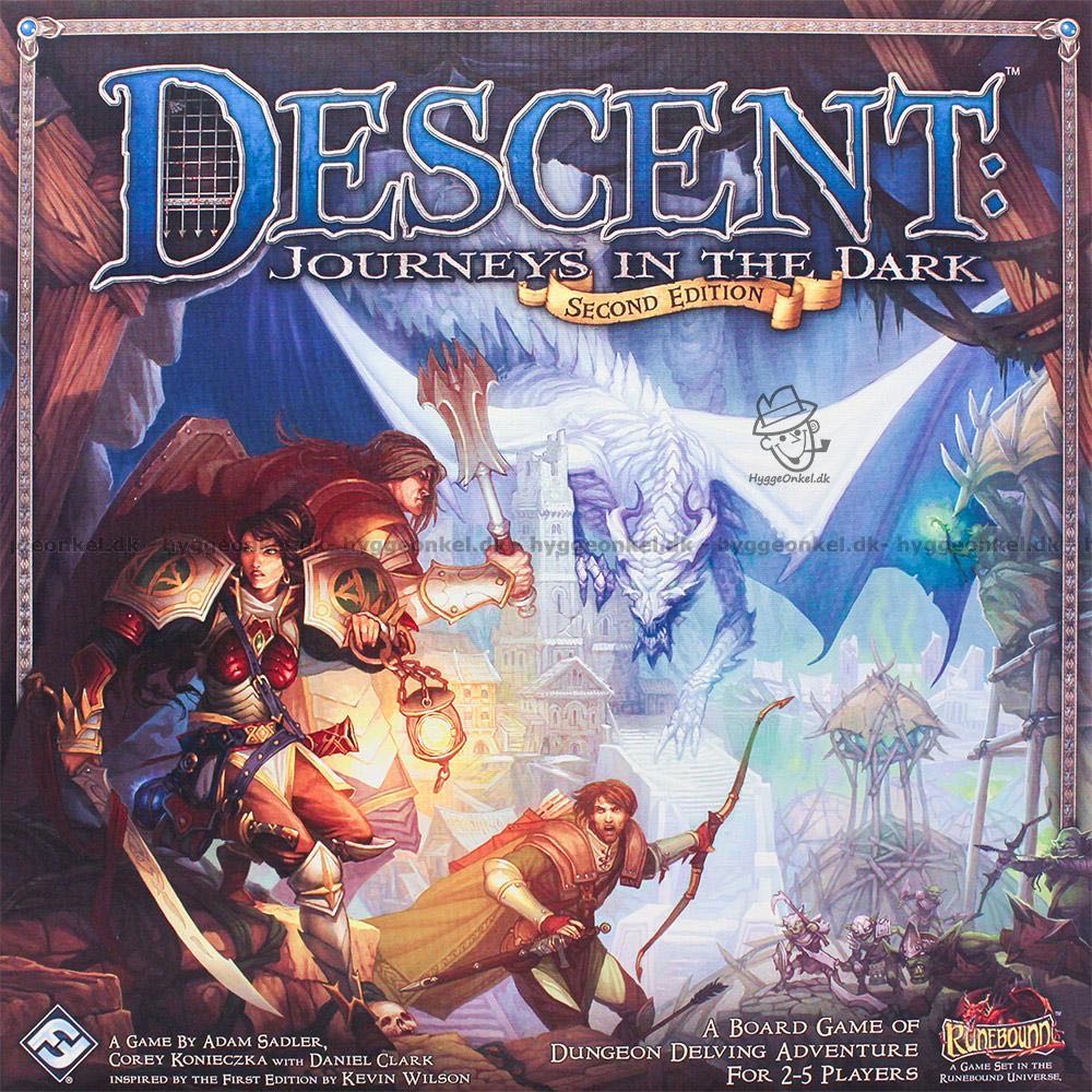 Descent: Journeys In The Dark  (2-5) board game collectible [Barcode 9781589942738] - Main Image 2