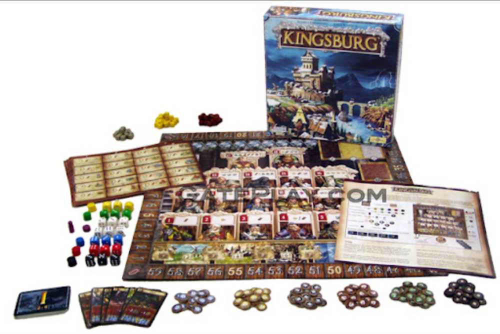 Kingsburg  (2-5) board game collectible [Barcode 9781589942981] - Main Image 3