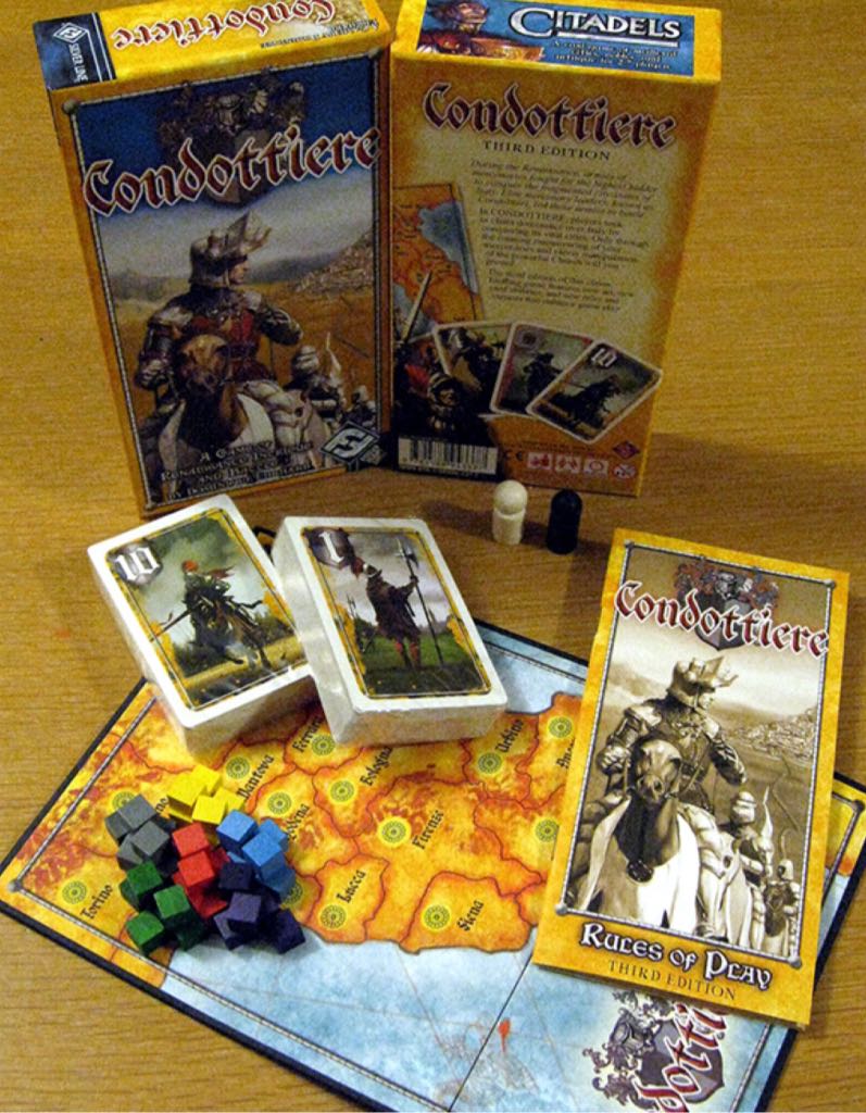 Condottiere 3rd Edition  (6) board game collectible [Barcode 9781589943377] - Main Image 2
