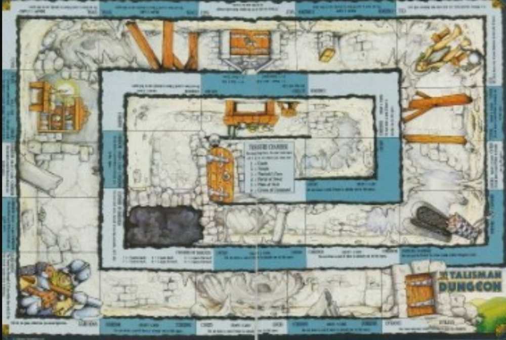 Talisman: The Dungeon Revised 4th Edition  (2-6) board game collectible [Barcode 9781589945012] - Main Image 4