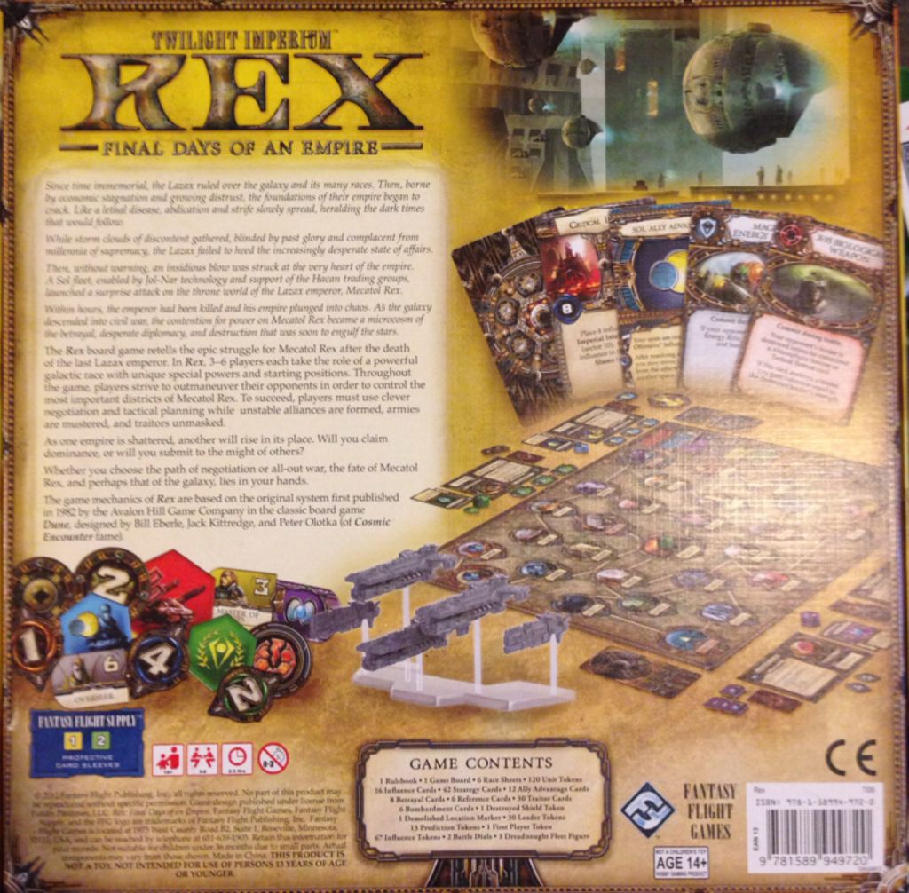 Rex  (3-6) board game collectible [Barcode 9781589949720] - Main Image 2