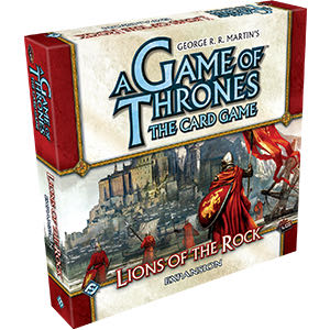 A Game Of Thrones: Lions Of The Rock Expansion  (1) board game collectible [Barcode 9781616612351] - Main Image 2