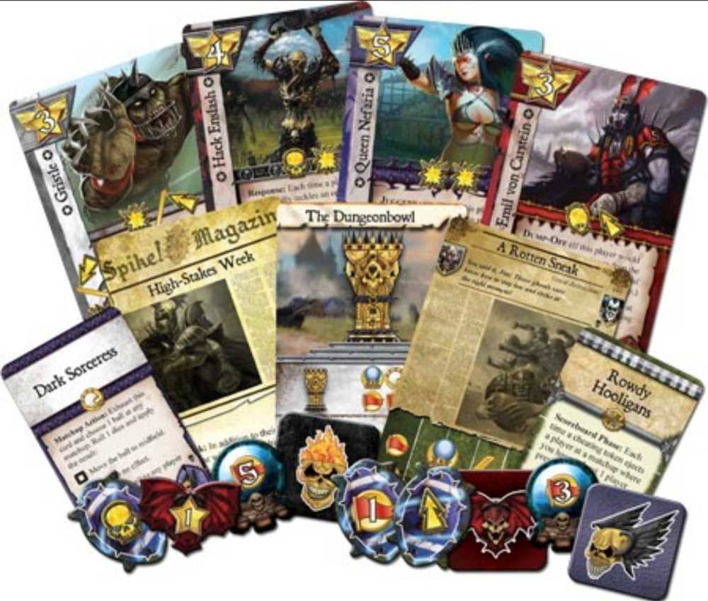 Blood Bowl Team Manager: Sudden Death Expansion  (2-4) board game collectible [Barcode 9781616613389] - Main Image 3