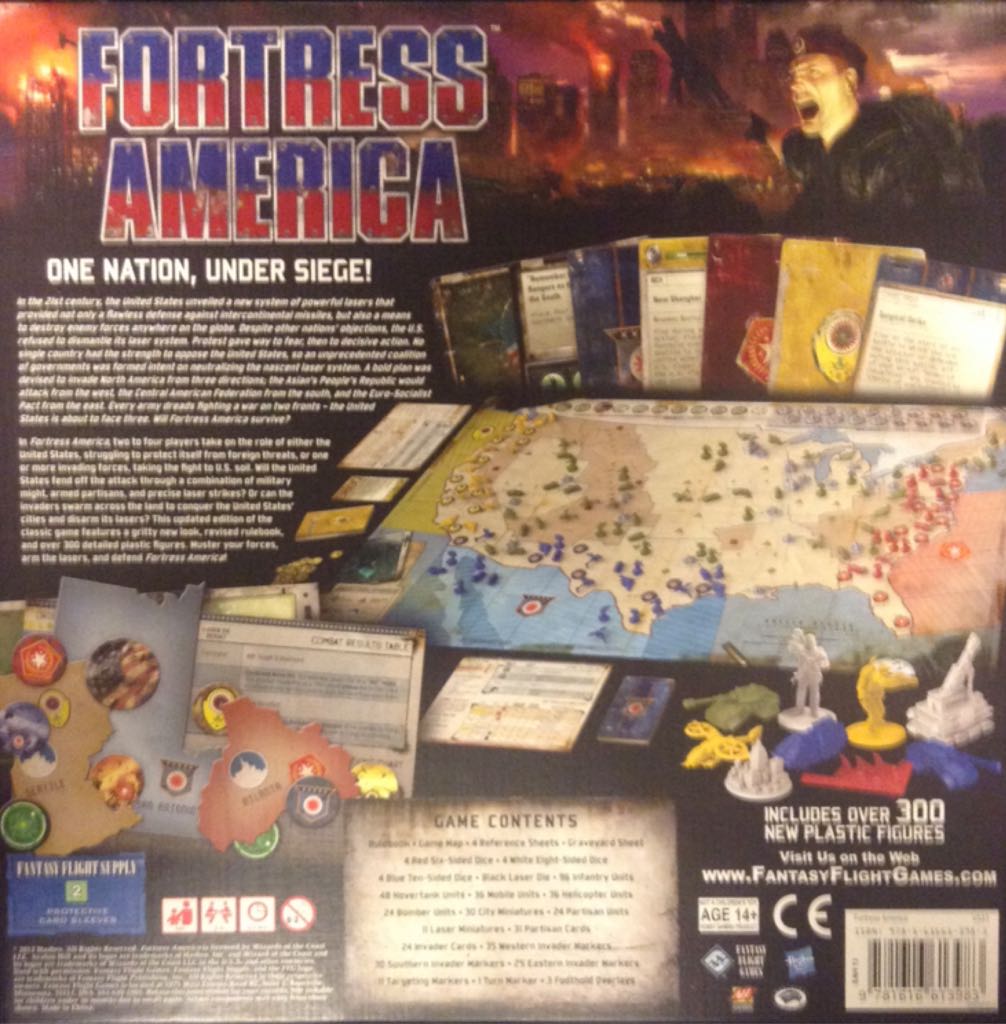 Fortress America   (2 to 4) board game collectible [Barcode 9781616613983] - Main Image 2