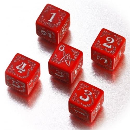 Arkham Horror Cursed Dice Set  board game collectible [Barcode 9781616614256] - Main Image 2