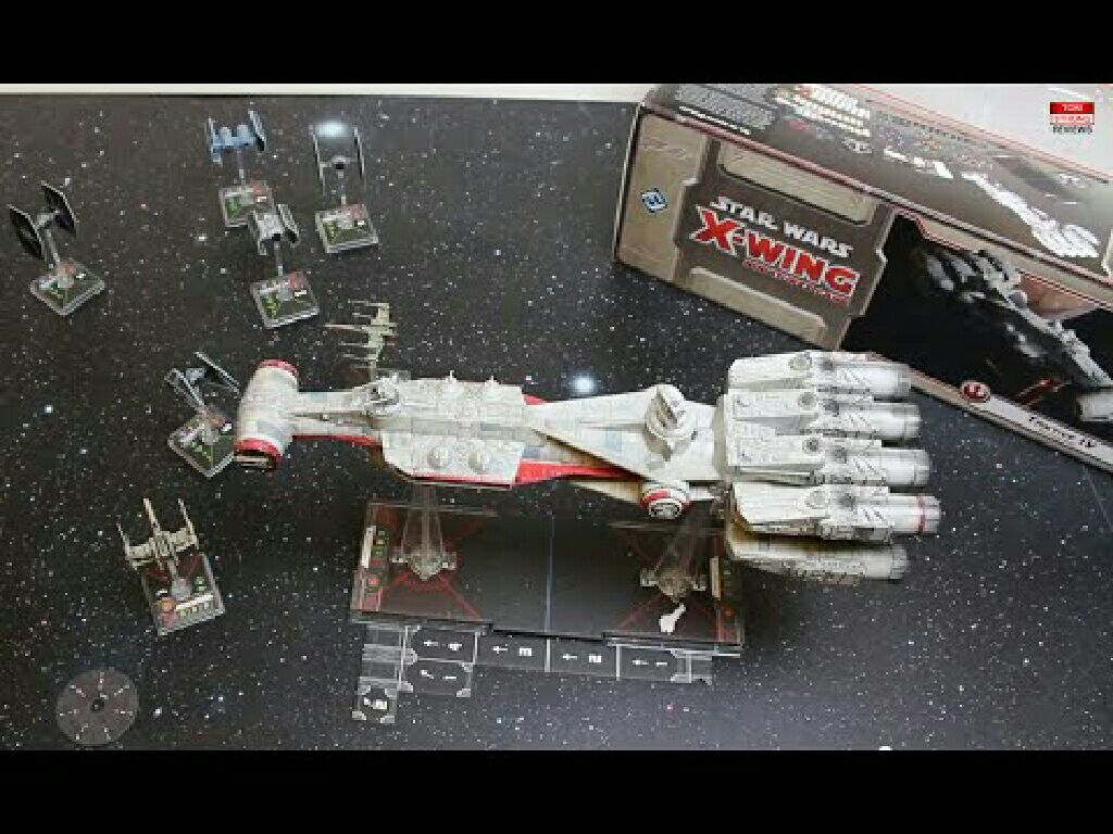 Star Wars X-Wing: Tantive IV Expansion Pack  (2) board game collectible [Barcode 9781616617691] - Main Image 2