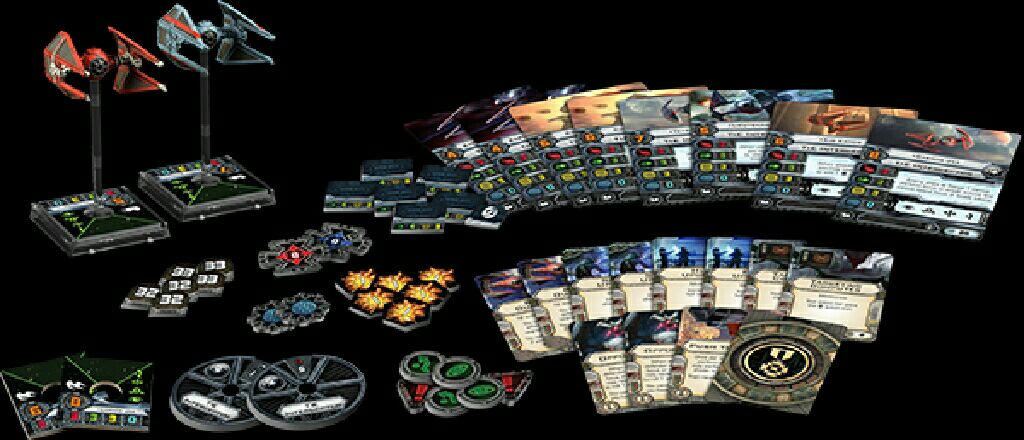 Star Wars X-Wing: Imperial Aces Expansion Pack  (2) board game collectible [Barcode 9781616618032] - Main Image 2