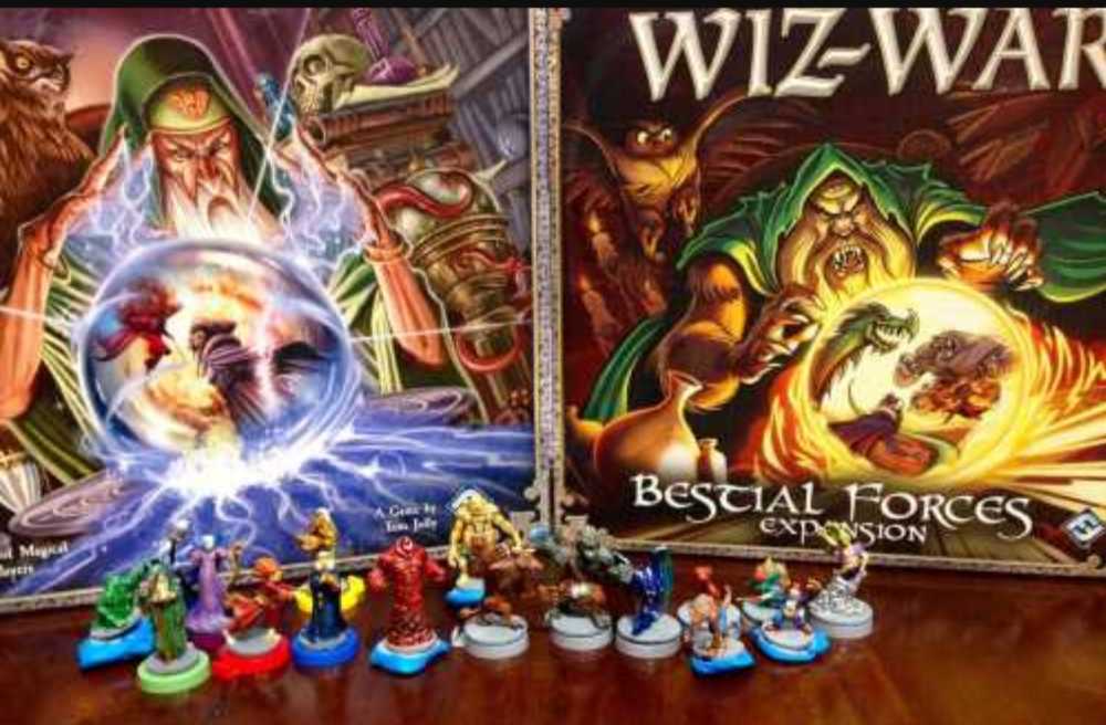 Wiz-War: Bestial Forces Expansion  (2-4) board game collectible [Barcode 9781616619145] - Main Image 3