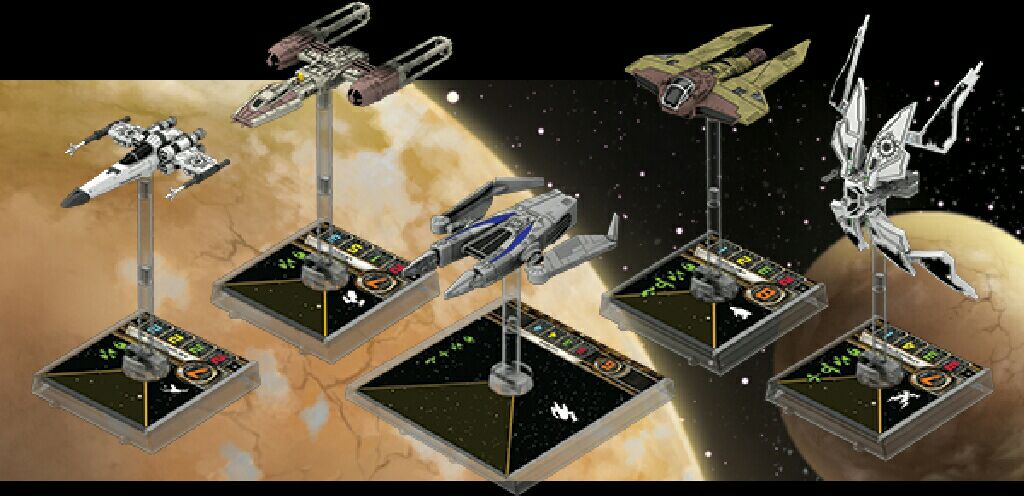 Star Wars X-Wing: Most Wanted Expansion Pack  (2) board game collectible [Barcode 9781616619411] - Main Image 2