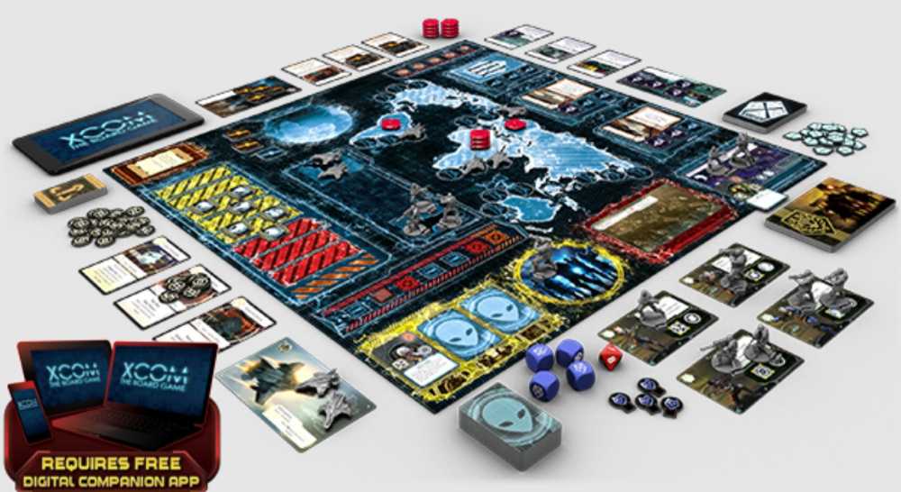 XCOM : The Board Game  (1-4) board game collectible [Barcode 9781616619688] - Main Image 3
