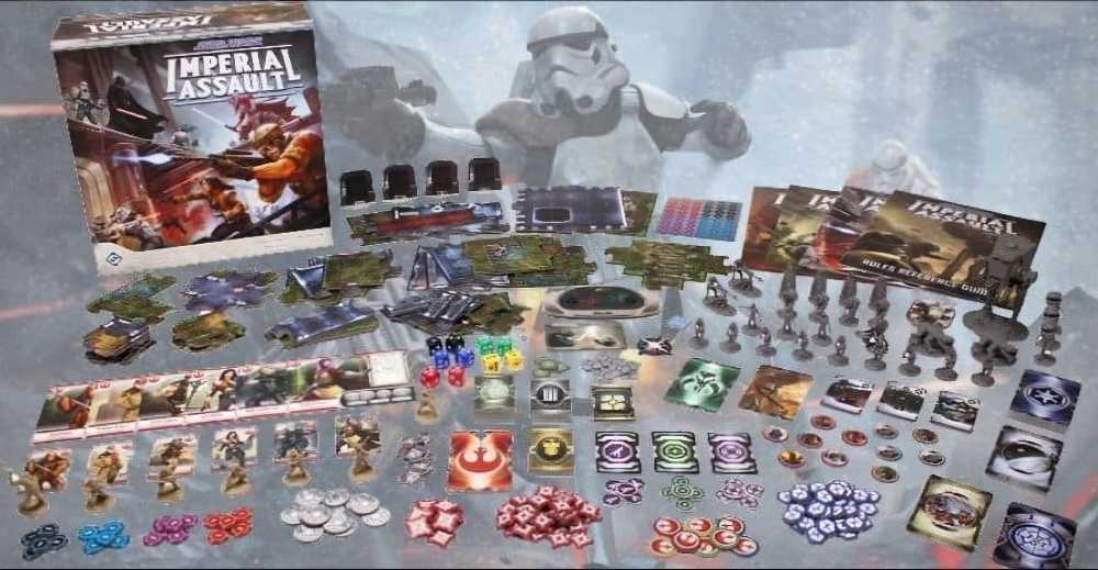 Star Wars Imperial Assault  (2-5) board game collectible [Barcode 9781616619909] - Main Image 4