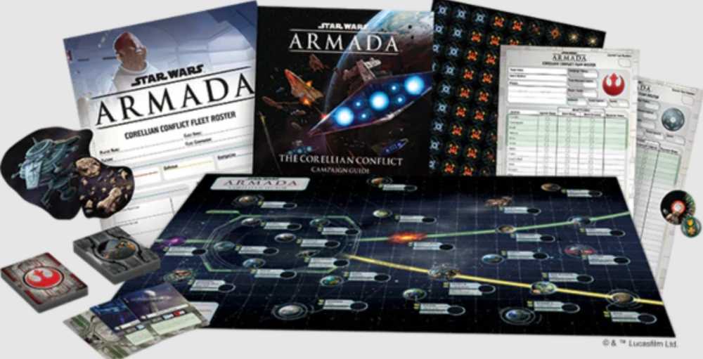 Star Wars Armada  (2) board game collectible [Barcode 9781616619930] - Main Image 3