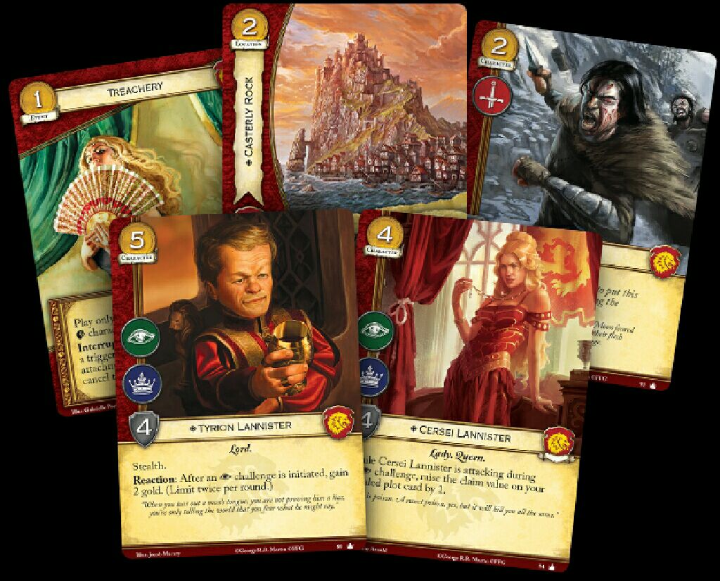 Game Of Thrones, A - The Card Game (Second Edition)  (2-4) board game collectible [Barcode 9781633441903] - Main Image 2