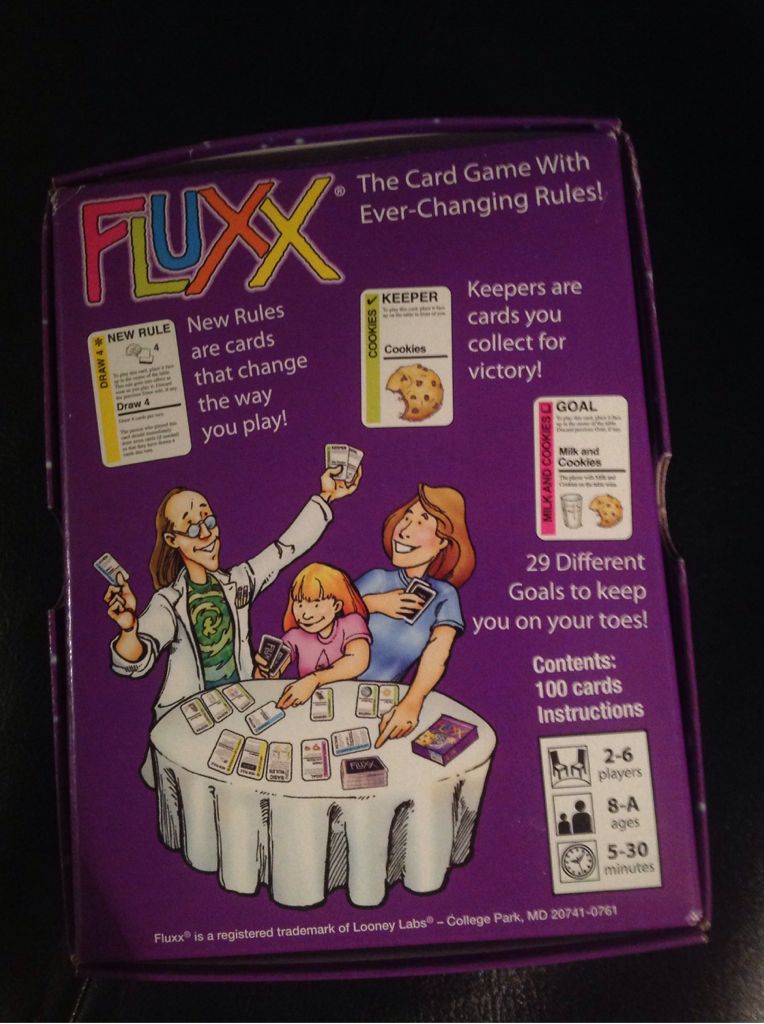 Fluxx  (2-6) board game collectible [Barcode 9781929780013] - Main Image 2