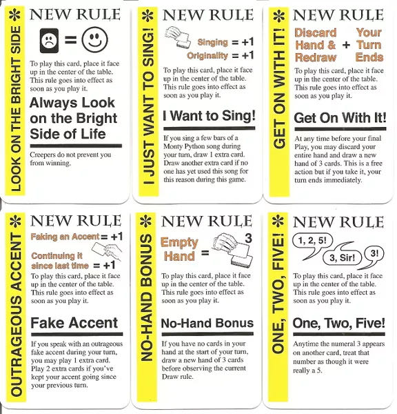 Fluxx: Monty Python   (2-6) board game collectible [Barcode 9781929780693] - Main Image 3