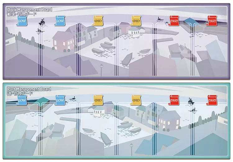 Yokohama  (2-4 Players) board game collectible [Barcode 9781938146053] - Main Image 4