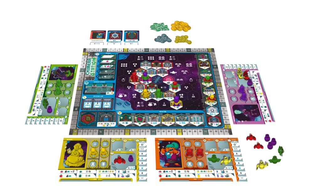 Chimera Station  (2-4) board game collectible [Barcode 9781938146107] - Main Image 2
