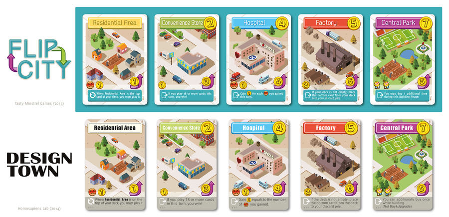 Flip City  (1-4) board game collectible [Barcode 9781938146589] - Main Image 3