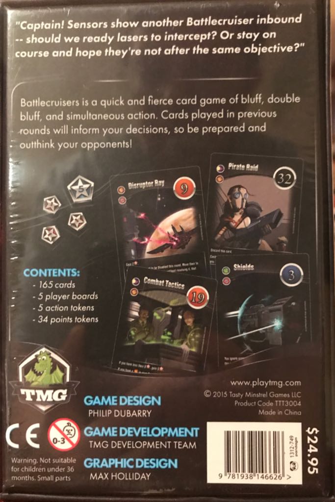 Eminent Domain: Battlecruisers  (3-5) board game collectible [Barcode 9781938146626] - Main Image 2