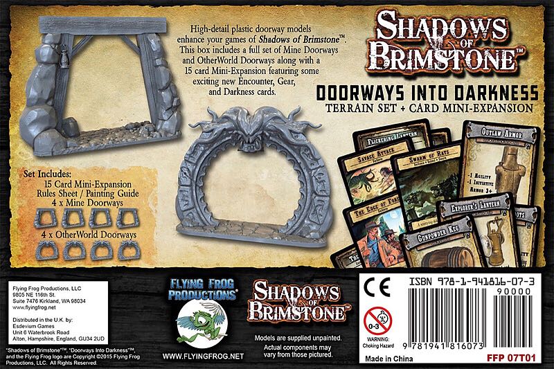 SoB: Doorways Into Darkness  board game collectible [Barcode 9781941816073] - Main Image 2