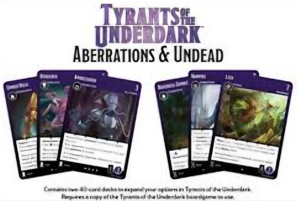 Tyrants of the Underdark: Aberrations & Undead  (2-4) board game collectible [Barcode 9781945625008] - Main Image 4