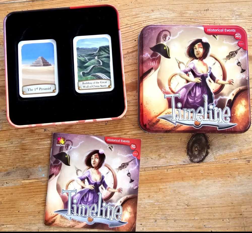 Timeline Historical Events  (2-8) board game collectible [Barcode 9782914849869] - Main Image 3