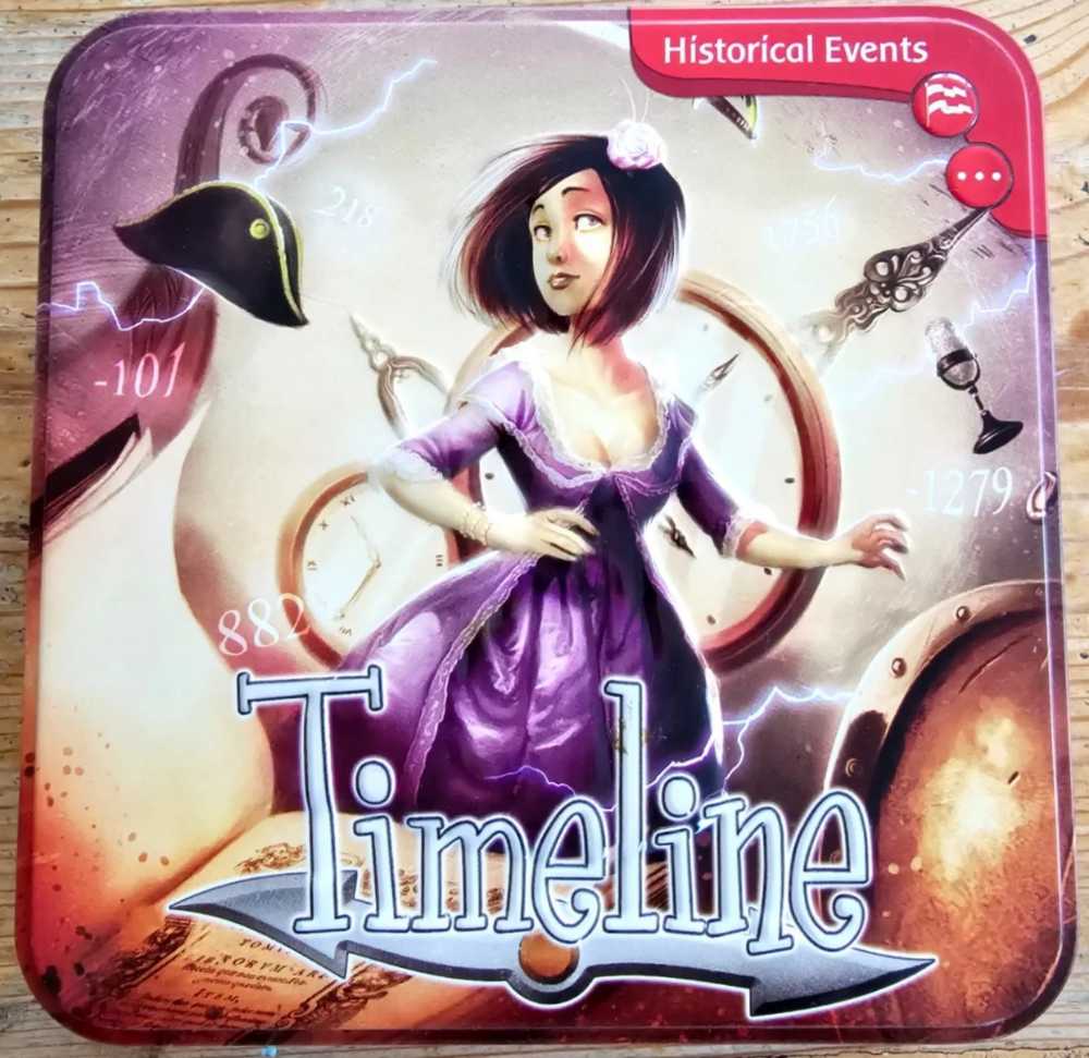 Timeline Historical Events  (2-8) board game collectible [Barcode 9782914849869] - Main Image 4