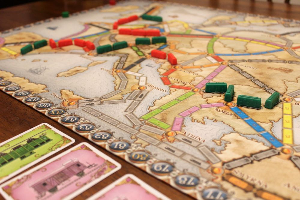 Ticket To Ride  (2-5) board game collectible - Main Image 3