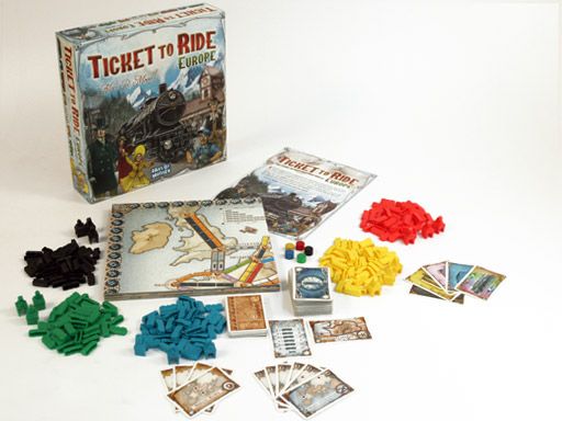 Ticket To Ride Europe  (2-5) board game collectible - Main Image 2