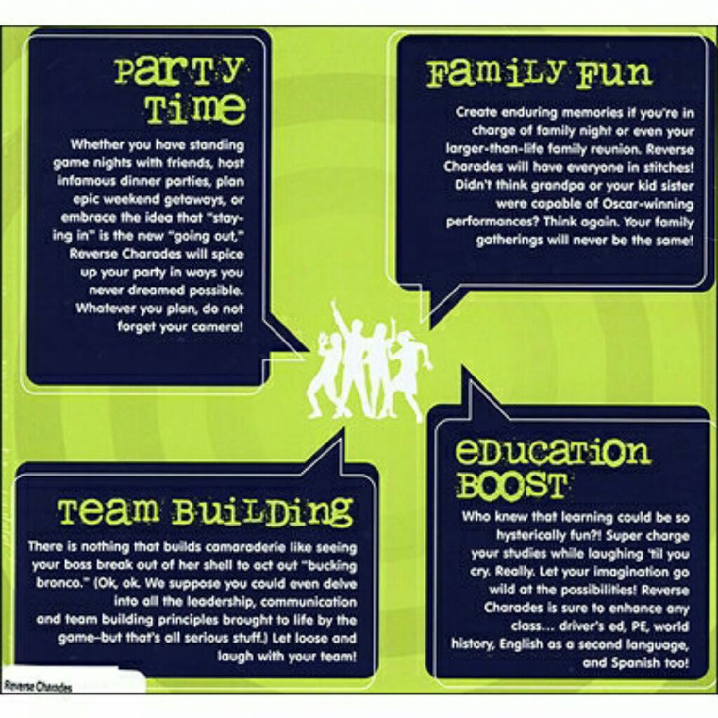 Reverse Charades  board game collectible - Main Image 2