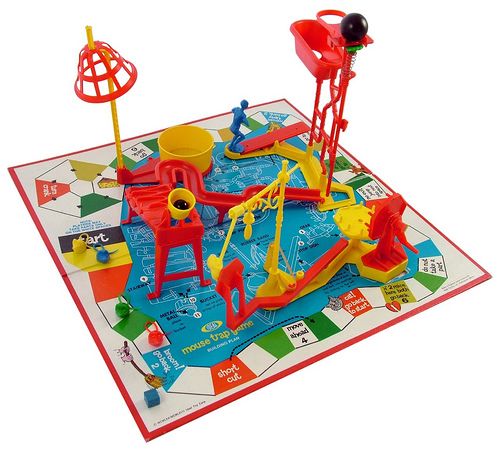 Mouse Trap  (2-4) board game collectible - Main Image 2