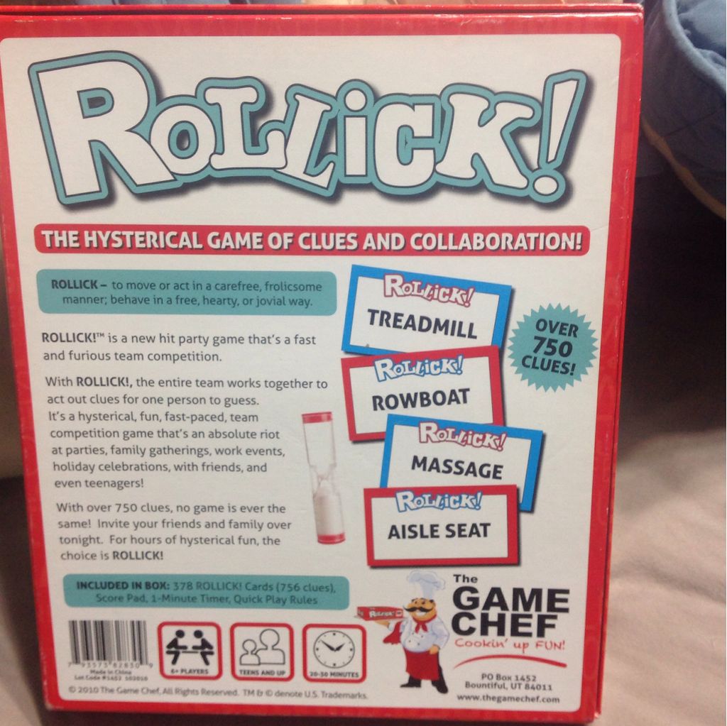 Rollick  (6+) board game collectible - Main Image 2