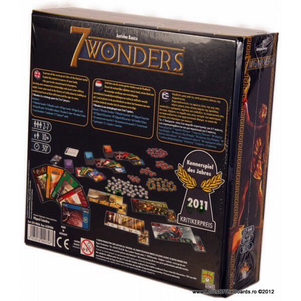 7 Wonders  (2-7) board game collectible - Main Image 2
