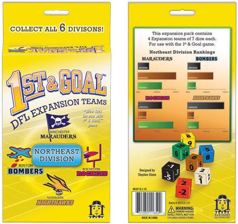 1st & Goal  (2-4) board game collectible - Main Image 2