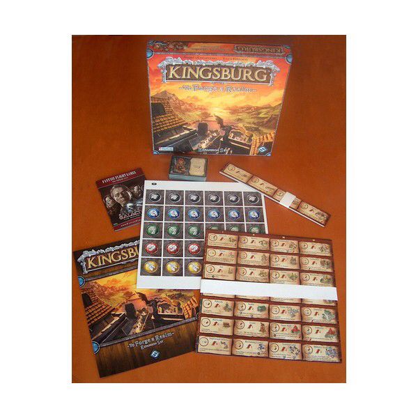 Kingsburg: To Forge A Realm  (2-5) board game collectible - Main Image 2
