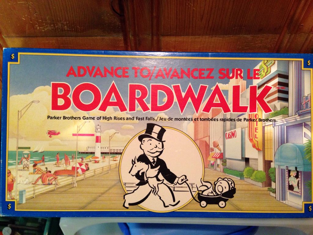Advance To Boardwalk  (2-4) board game collectible - Main Image 1