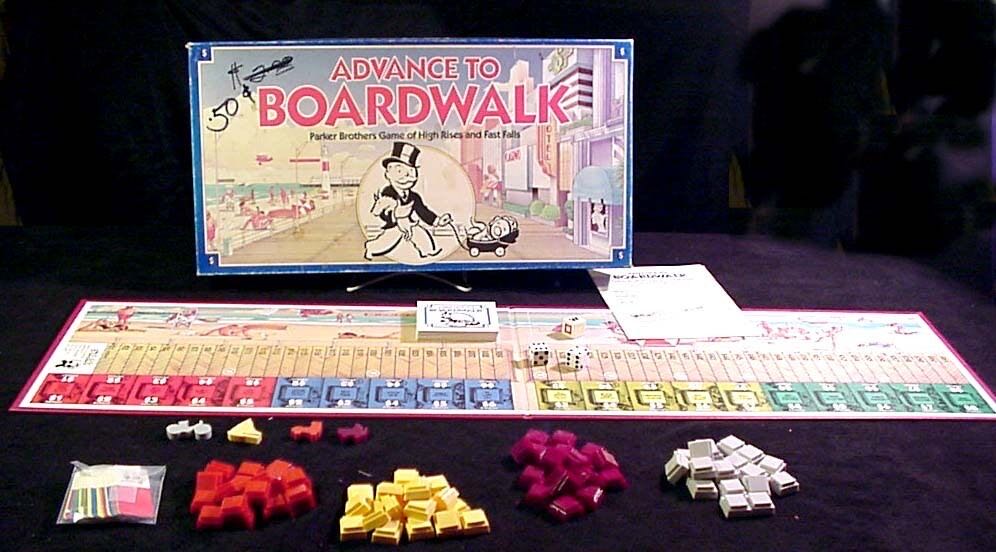 Advance To Boardwalk  (2-4) board game collectible - Main Image 3